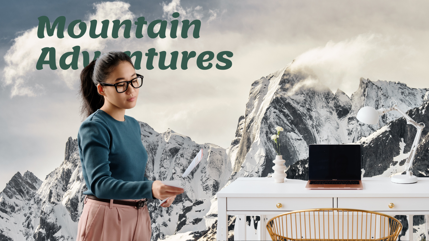 Wall Graphic Mountain Wall