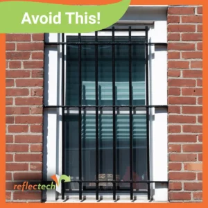 Security Film Nicer than Bars